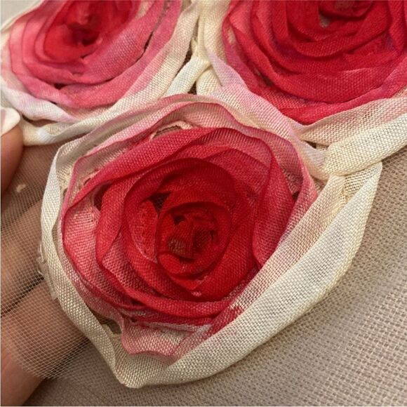 Fendi rose appliqué dress, US10 - Picture 5 of 13